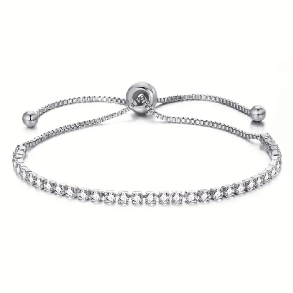 🆕️Adjustable Tennis Chain Bracelet💎